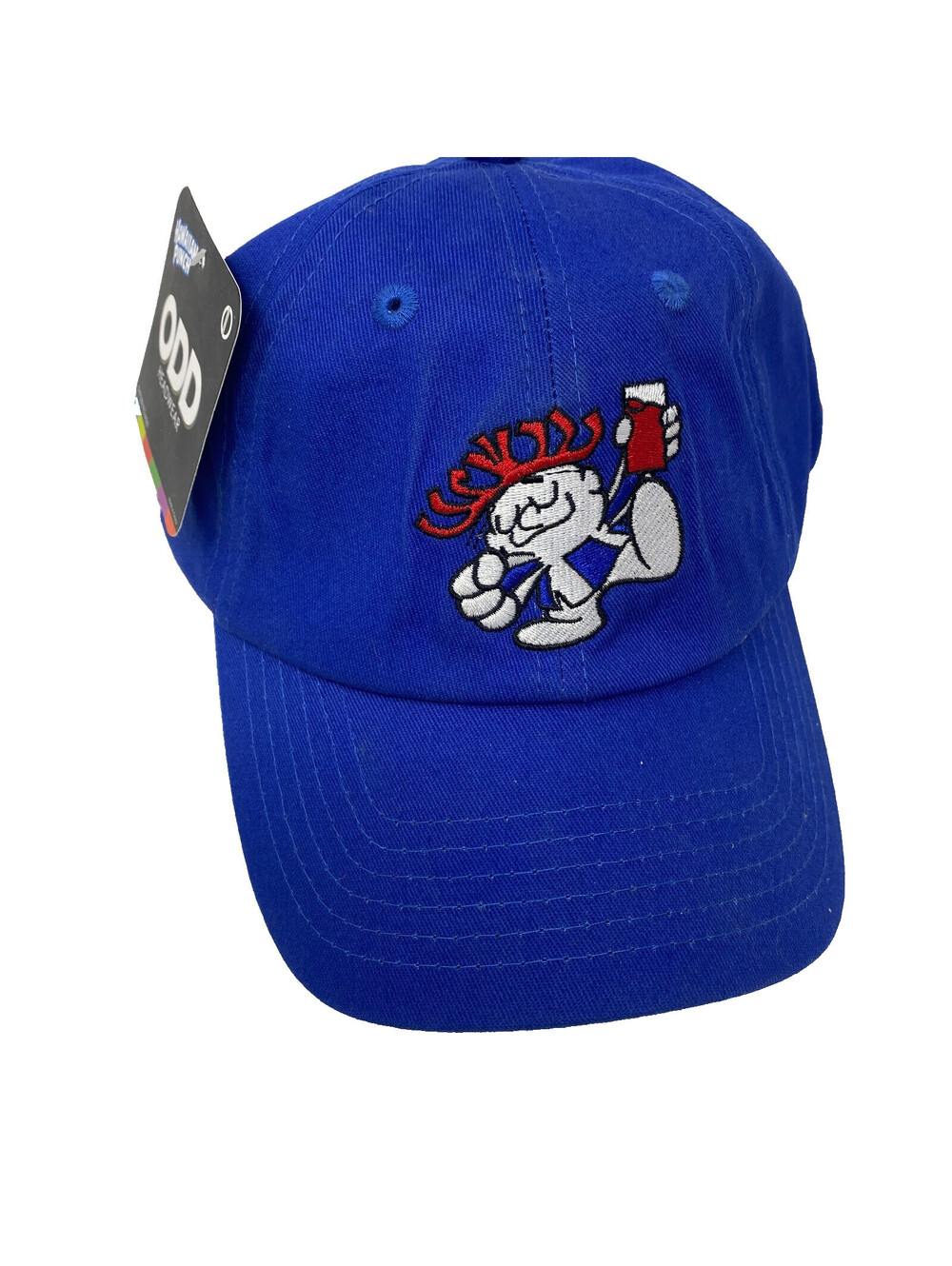 Hawaiian Punch Punchy Dad Hat Blue Adjustable Strapback Cap Odd Headwear Odd Sox